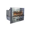 Churrasqueira de Parede Rotativa a Gás Glp 48x52cm Aço Inox Roast Premium 04 Bivolt - Hope - 1