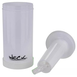 Kit 2 Garrafas Plásticas Store'n Pour 1l Branca Licores Xarope Bar Restaurante - 2