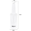 Ver imagem 3 de Kit 2 Garrafas Plásticas Store'n Pour 1l Branca Licores Xarope Bar Restaurante