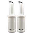 Ver imagem 1 de Kit 2 Garrafas Plásticas Store'n Pour 1l Branca Licores Xarope Bar Restaurante