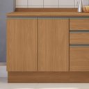 Ver imagem 2 de Balcao com Tampo 2 Portas 80 Cm Maxxi G744 Canela Kappesberg