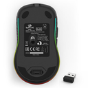 Ver imagem 5 de Mouse Gamer Hana Rgb 7200dpi Ultraleve Wireless/usb-c Preto