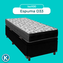 Ver imagem 4 de Cama + Bau Blindado e Colchão D33 Solteiro - Iso100 Ortobom