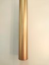 Ver imagem 5 de Pendente Tubo Cilíndrico 60cm Bancada Mesa Cozinha Gourmet MOON Dourado