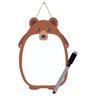 Brinquedo Lousa Animada Urso 40 Cm em Mdf com Caneta com Apagador +3 Anos Paper Toy - 1