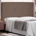 Ver imagem 2 de Cabeceira King 1,95m Aquilla Suede - Pallazio - Caramelo