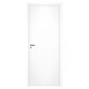 Ver imagem 2 de Kit Porta de Madeira Reversível com Batente 14cm Regulável e Fechadura 210x90cm Smart Pinhal Branco