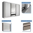 Ver imagem 7 de Guarda Roupa Casal Europa com 3 Espelho 3 Portas -Mt- Rei de Casa Branco