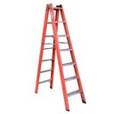 Ver imagem 1 de Escada em Fibra Tesoura Dupla 7 Degraus 2,10m WBertolo