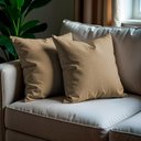 Ver imagem 1 de Kit 2 Capas de Almofadas Boucle Caramelo 45x45cm cama inbox