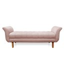 Ver imagem 3 de Recamier Olinda Veludo 160 cm Pés Chanfrado Castanhos - D’Rossi Rose
