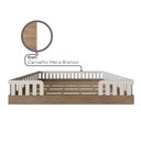 Ver imagem 6 de Cama Infantil Montessoriana Casal Sol Marrom/Carvalho Mel/Branco