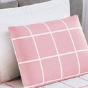 Ver imagem 3 de Jogo de Lençol Cama Solteiro 2 Peças Micropercal 200 Fios Austin:rosa