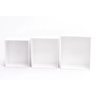 Trio de Nicho 100% Mdf Branco - 1