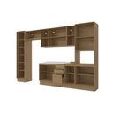 Ver imagem 3 de Cozinha Modulada Celeste Kappesberg 100% Mdf Nogueira 360cm