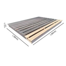 Cama Casal Montessoriana Penafort sem Pintura (crua) - 1