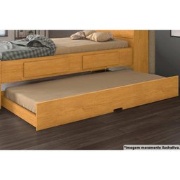 Cama Auxiliar Infantil Premium Ii Cinamomo - Conquista - 1