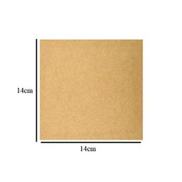 Kit com 120 Placas Mdf Lisa 3mm Tamanho 14x14cm - 2