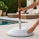 Ver imagem 7 de Base para Ombrelone Redonda 19,5kg Resistente Corrosão Maresia