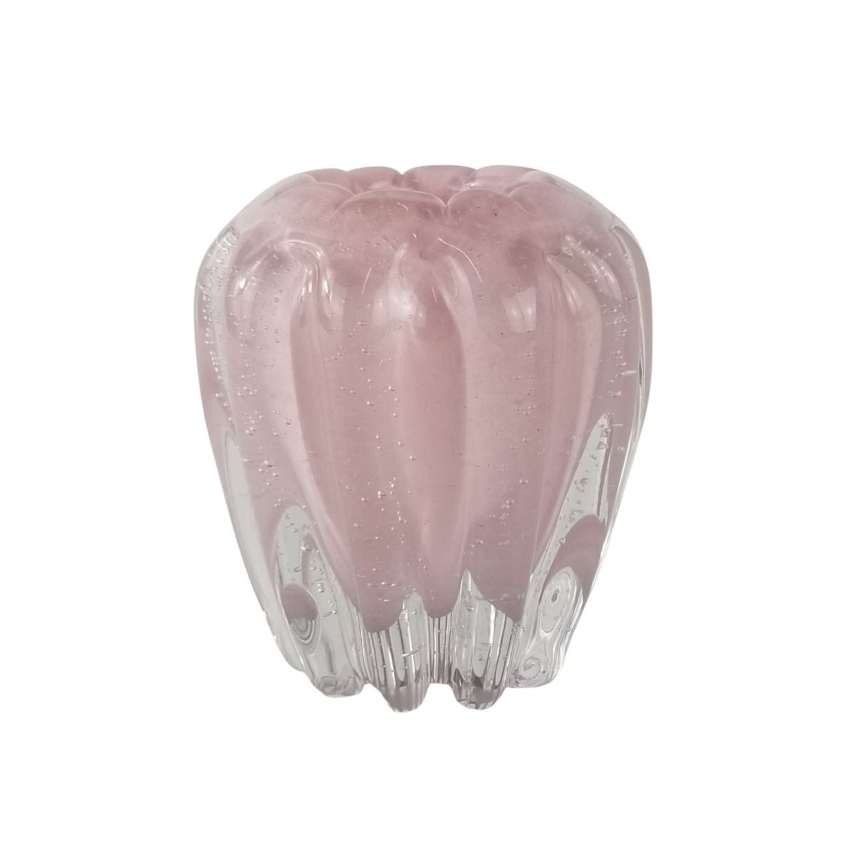 Cachepot de Murano Importado Laradore - Vasinho Rosa Bebê Cachepot de Murano Importado - Vasinho Ros