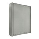 Ver imagem 2 de Roupeiro Bend Mdf 190cm 2 Portas 3 Gavetas Lateral Curva Grigio C831