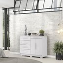 Ver imagem 1 de Cômoda Sapateira Sirius Branco Vila Rica