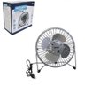Ventilador de Mesa 17,5 cm USB Notebook Potente Ultra Silencioso Pequeno Portátil Circulação Ar - Ci - 2