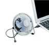 Ventilador de Mesa 17,5 cm USB Notebook Potente Ultra Silencioso Pequeno Portátil Circulação Ar - Ci - 3