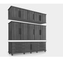 Ver imagem 4 de Guarda Roupas Casal Londres Triplex Grande 5 Portas 6 Gaveta