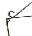 Ver imagem 3 de Cabide de Ferro Artesanal para Quarto Pendurador de Bolsa e Roupas com Flor Libertas Rosas Artesanat
