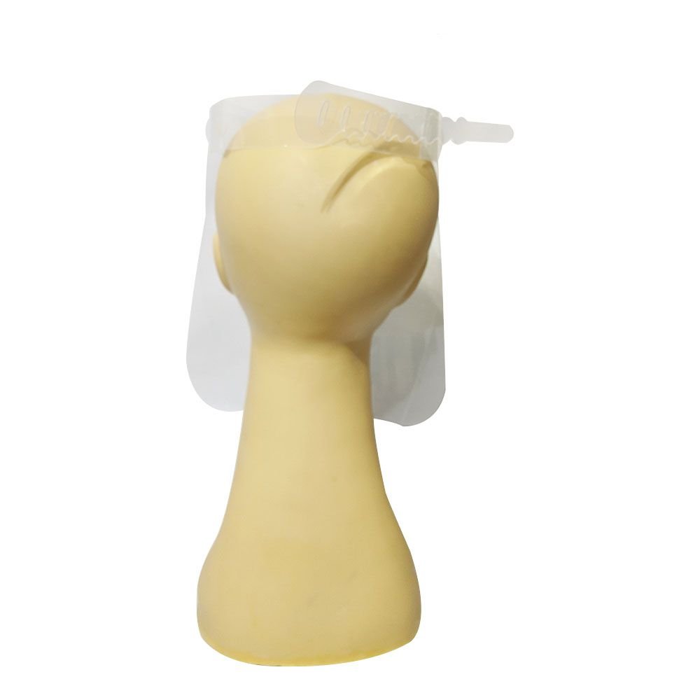 Mascara Face Shield kit 10 uni Facial Protetor Ajustavel Viseira Respingos Escudo Epi - 5