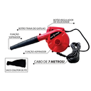 Ver imagem 2 de Soprador e Aspirador de Pó com Saco Coletor 600W 220V Sigma Tools