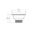 Ver imagem 6 de Tanque de Encaixe para Embutir Hera 25l em Aço Inox Polido 40x40 - Tramontina 94403407