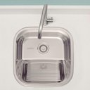 Ver imagem 2 de Tanque de Encaixe para Embutir Hera 25l em Aço Inox Polido 40x40 - Tramontina 94403407