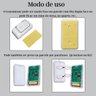 Campainha sem Fio Facil Instalação 36 Toques Ajustáveis Volume Led Indicador Resistência a Água Inte - 3