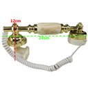 Ver imagem 2 de Gancho Monofone Vintage Telefone Fixo Retro Conector Rj11 Elegante Decoraçao Casa Hotel Pousada