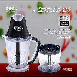 Processador e Liquidificador 2 em 1 EOS EL1Q01 Multiblender 1,5 Litros 450W 110V - 7