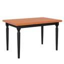 Ver imagem 1 de Mesa de Jantar Udine Preto e Natural 125x80 Fabrispuma