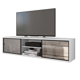 Rack Suspenso para TV até 72 Polegadas 180cm 2 Portas Reflecta Multiverso - 5 Rack Suspenso para TV até 72 Polegadas 180cm 2 Portas Reflecta Multiverso - 5