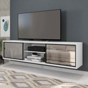 Ver imagem 2 de Rack Suspenso para TV até 72 Polegadas 180cm 2 Portas Reflecta Multiverso 