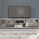 Ver imagem 3 de Rack Suspenso para TV até 72 Polegadas 180cm 2 Portas Reflecta Multiverso 