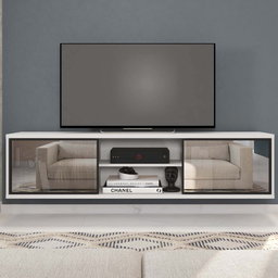 Rack Suspenso para TV até 72 Polegadas 180cm 2 Portas Reflecta Multiverso  - 3