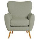 Ver imagem 2 de Poltrona Decorativa Luxo Moderna Sala de Estar Recepção Amélia Bouclé
