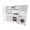 Kit Cozinha Infantil com Geladeira e Máquina de Lavar Eita Casa Perfeita Cinza - 1