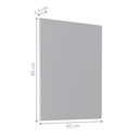 Ver imagem 2 de Espelho para Banheiro 60x85 Betim Branco