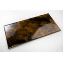 Ver imagem 4 de Kit Porcelanato Líquido Metálico Bronze Flamejante / Preto Jato AG por M² Resinas ag