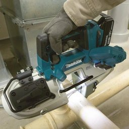 Serra de Fita 18v sem Fio com Motor Bl Controle Velocidade Iluminação Cortes Frio Dpb183z Makita - 8