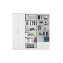 Ver imagem 1 de Estante com Livreiro e Multiuso Branco - FdECOR