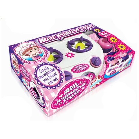 Brinquedo para Meninas Meu Primeiro Fogão Infantil Idade +3 Big Star