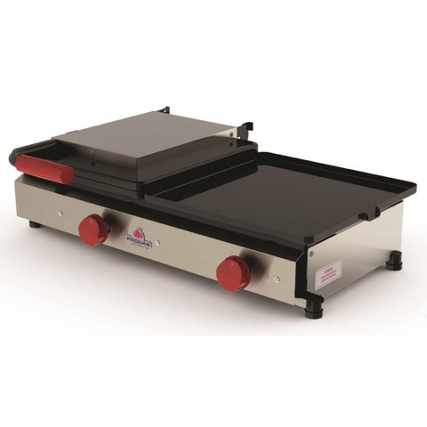 Sanduicheira Dupla com Tampa e Gaveta Móvel Progás